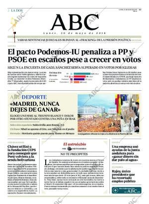 ABC MADRID 30-05-2016 página 2