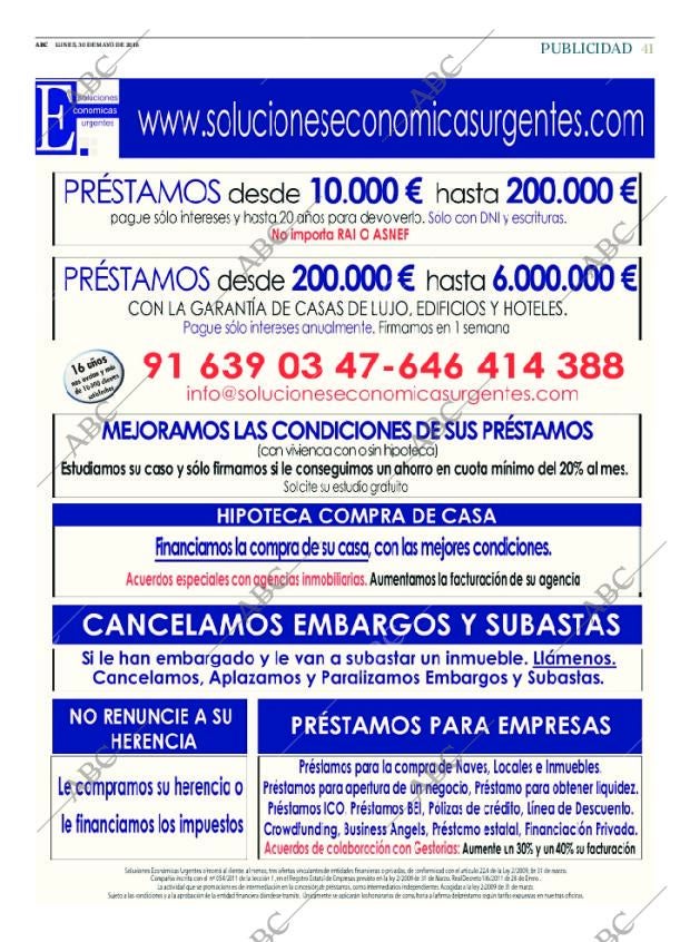ABC MADRID 30-05-2016 página 41