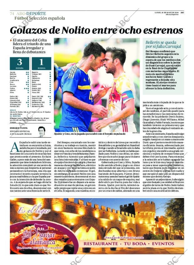 ABC MADRID 30-05-2016 página 74