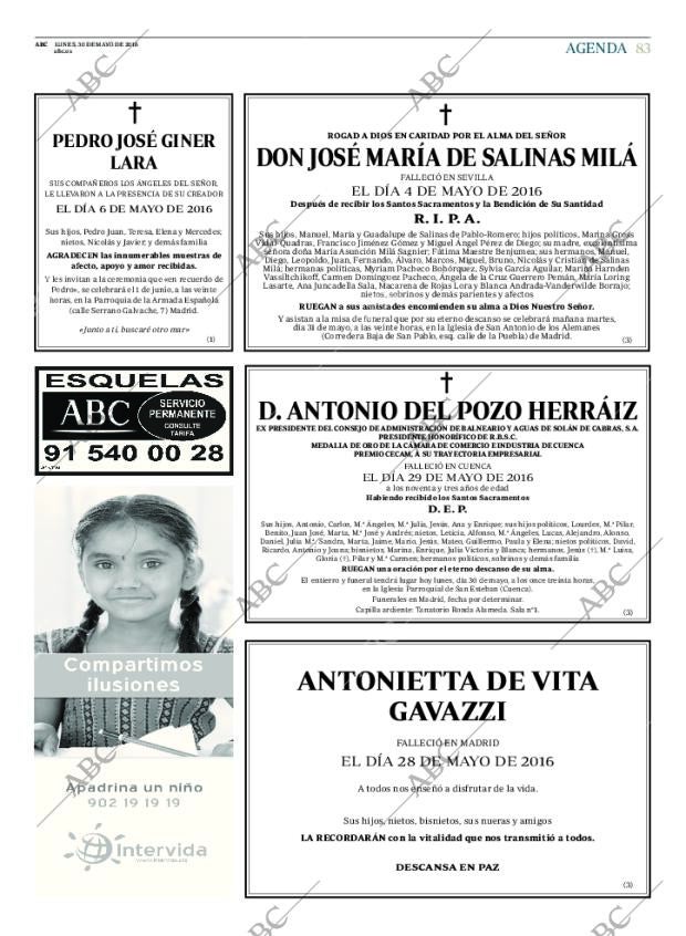 ABC MADRID 30-05-2016 página 83