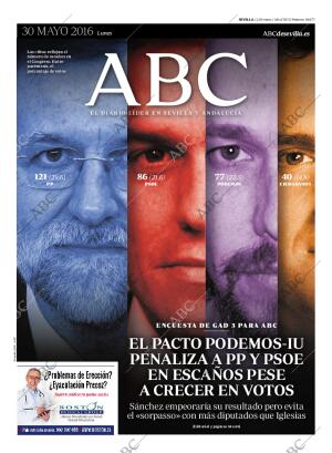 ABC SEVILLA 30-05-2016 página 1
