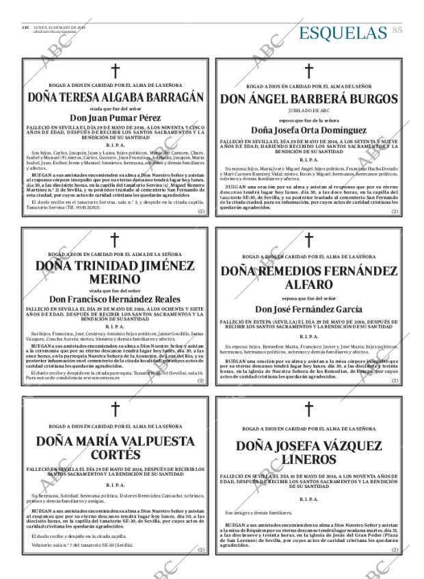 ABC SEVILLA 30-05-2016 página 85