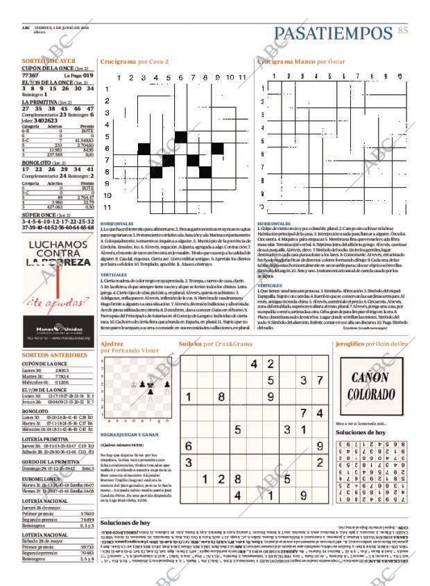 ABC MADRID 03-06-2016 página 85