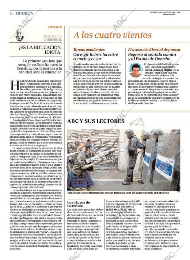 ABC MADRID 05-06-2016 página 16