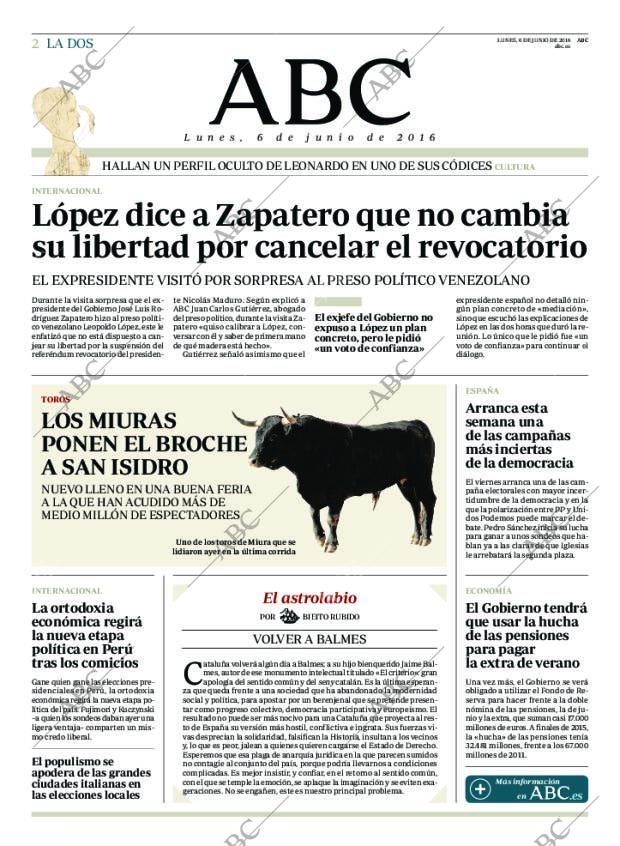 ABC MADRID 06-06-2016 página 2