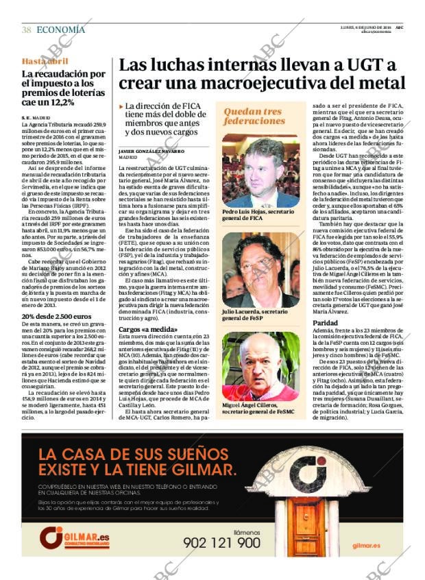 ABC MADRID 06-06-2016 página 38