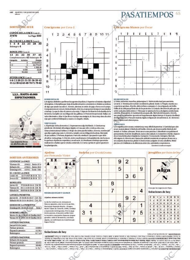 ABC MADRID 07-06-2016 página 65