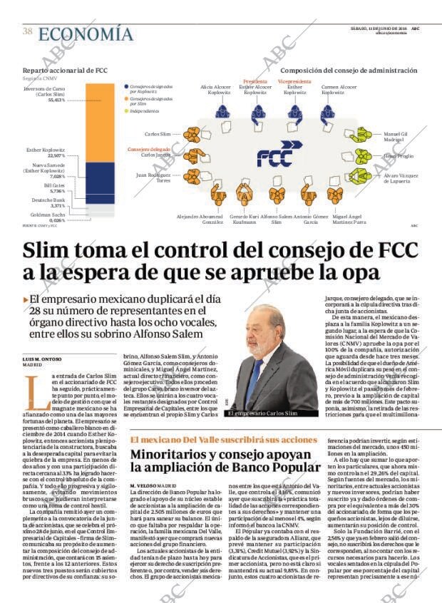 ABC MADRID 11-06-2016 página 38