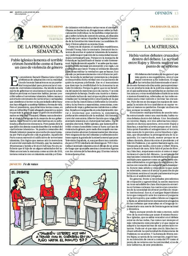 ABC MADRID 14-06-2016 página 13