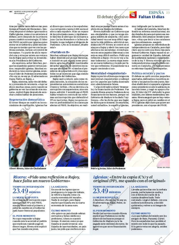 ABC MADRID 14-06-2016 página 19