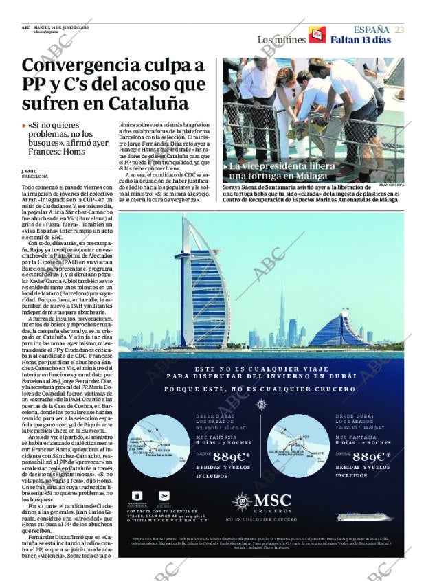 ABC MADRID 14-06-2016 página 23