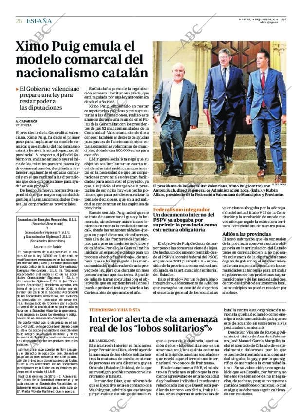 ABC MADRID 14-06-2016 página 26