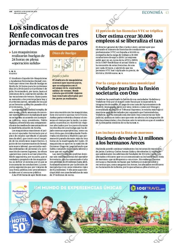 ABC MADRID 14-06-2016 página 43