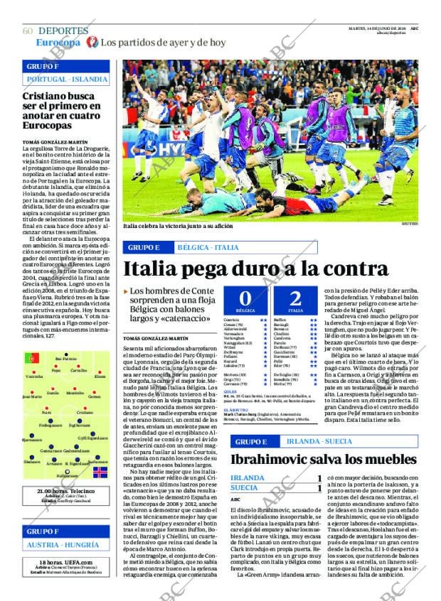 ABC MADRID 14-06-2016 página 60