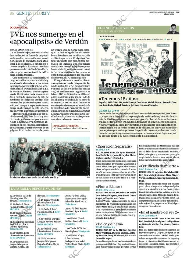 ABC MADRID 14-06-2016 página 86