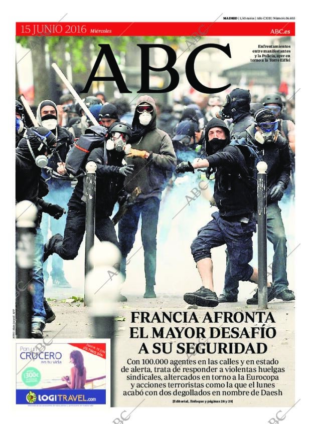 ABC MADRID 15-06-2016 página 1