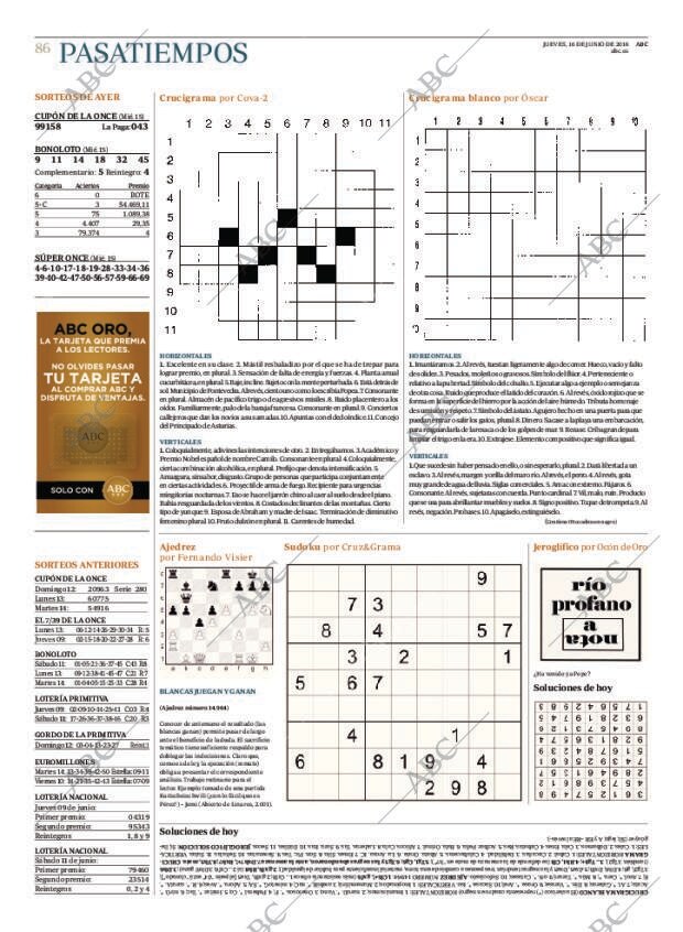 ABC MADRID 16-06-2016 página 86