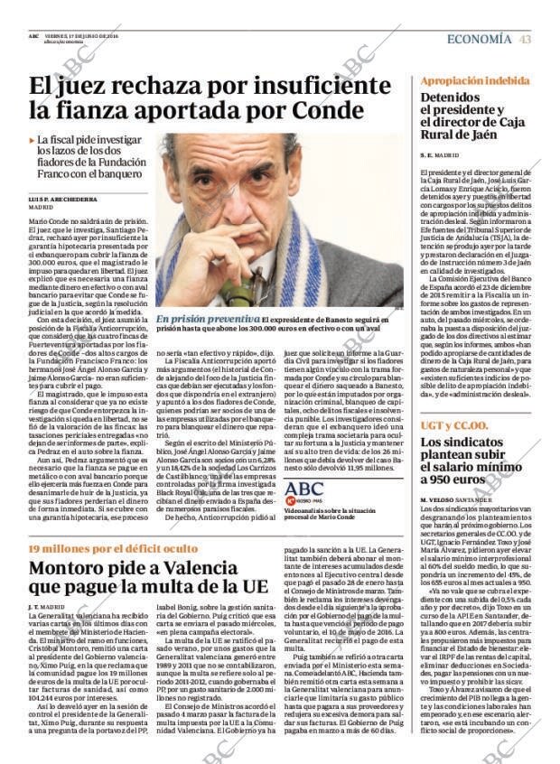 ABC MADRID 17-06-2016 página 43