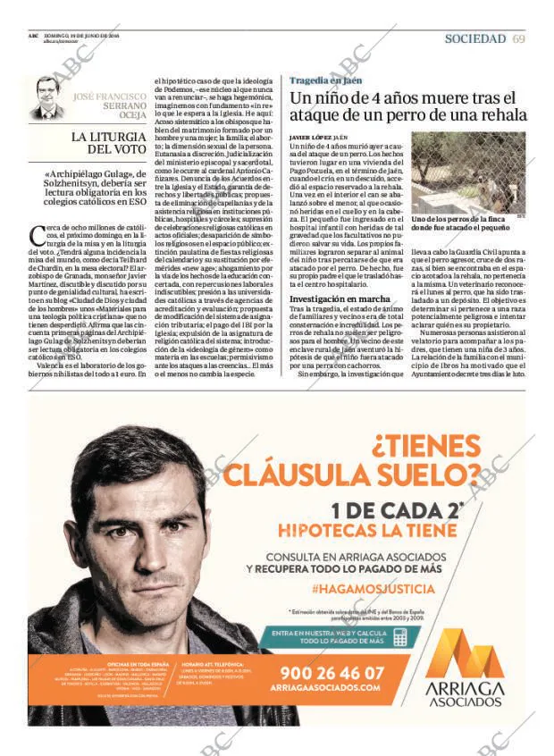 ABC MADRID 19-06-2016 página 69
