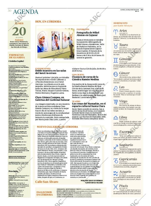 ABC CORDOBA 20-06-2016 página 30