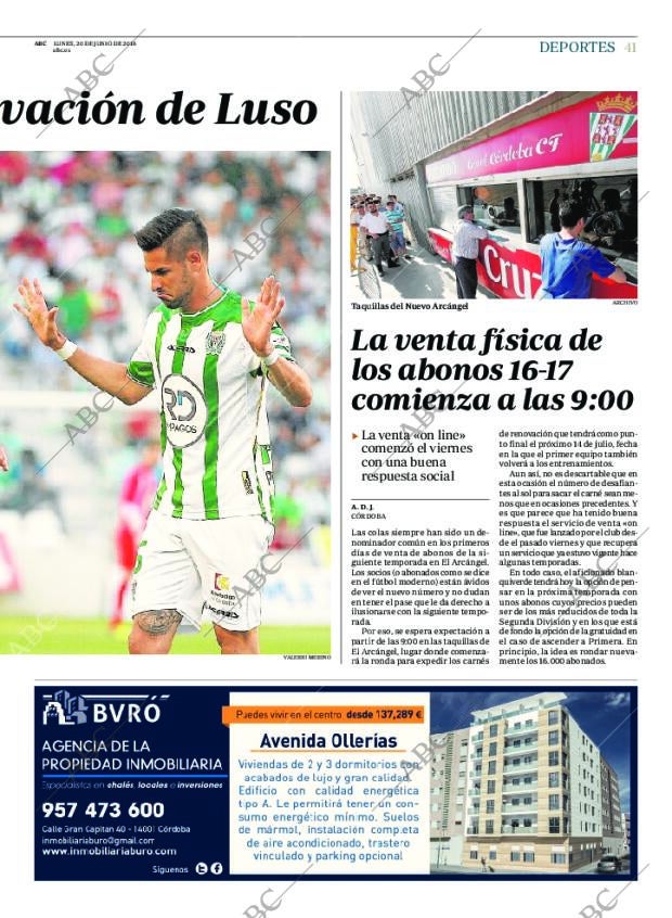 ABC CORDOBA 20-06-2016 página 41