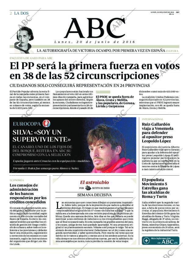 ABC MADRID 20-06-2016 página 2