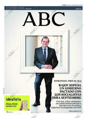 ABC MADRID 22-06-2016 página 1