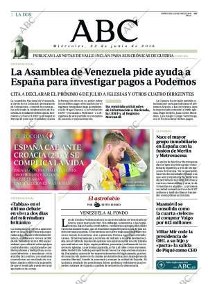 ABC MADRID 22-06-2016 página 2