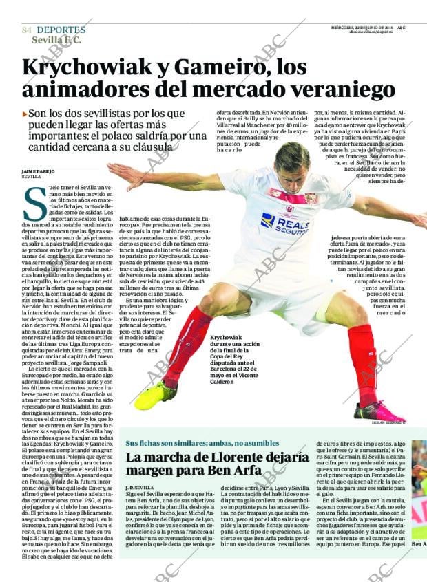 ABC SEVILLA 22-06-2016 página 84