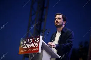 Acto de cierre de campaña de Unidos Podemos, con Pablo Iglesias, Iñigo Errejón y...