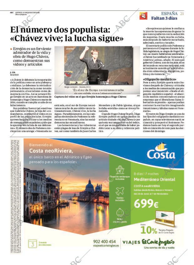 ABC MADRID 23-06-2016 página 21