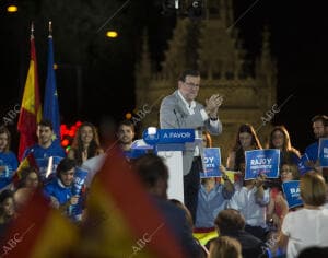 Cierre de campaña del PP con la intervención del presidente del Gobierno en...