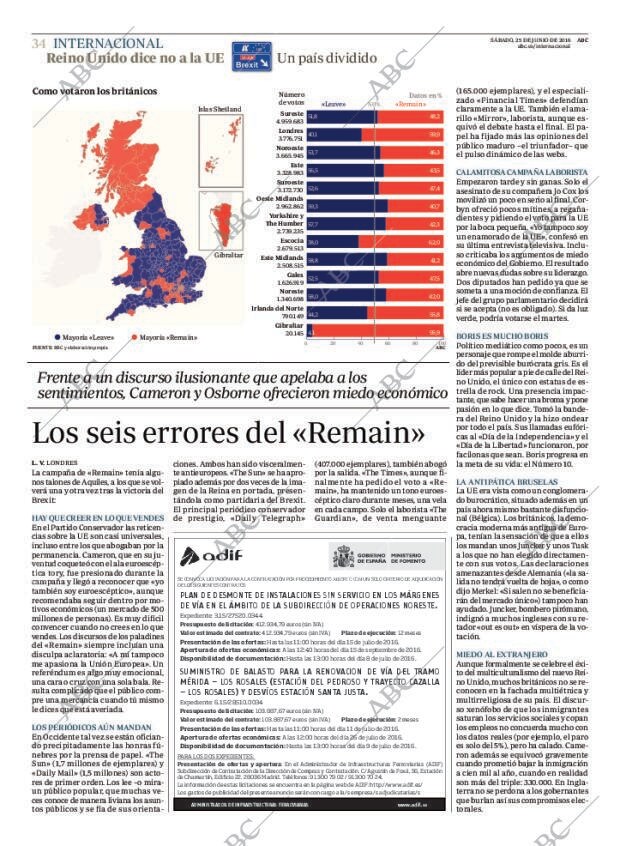 ABC MADRID 25-06-2016 página 34