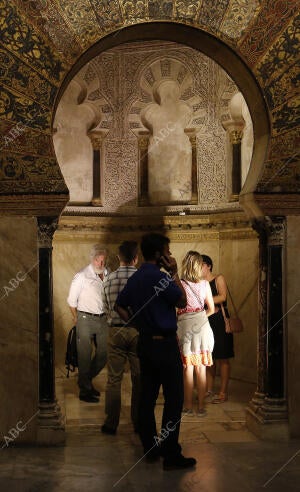 El actor Harrison Ford y su esposa Calista Flockhart, visitan la Mezquita...