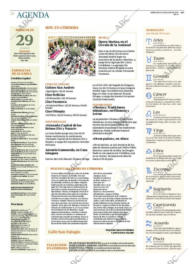 ABC CORDOBA 29-06-2016 página 28
