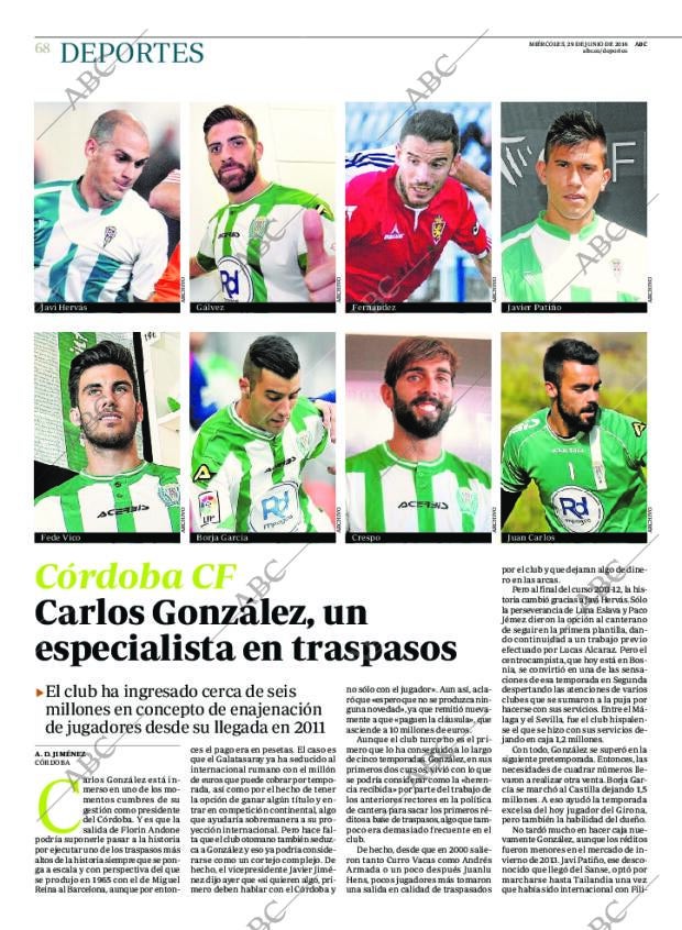 ABC CORDOBA 29-06-2016 página 68