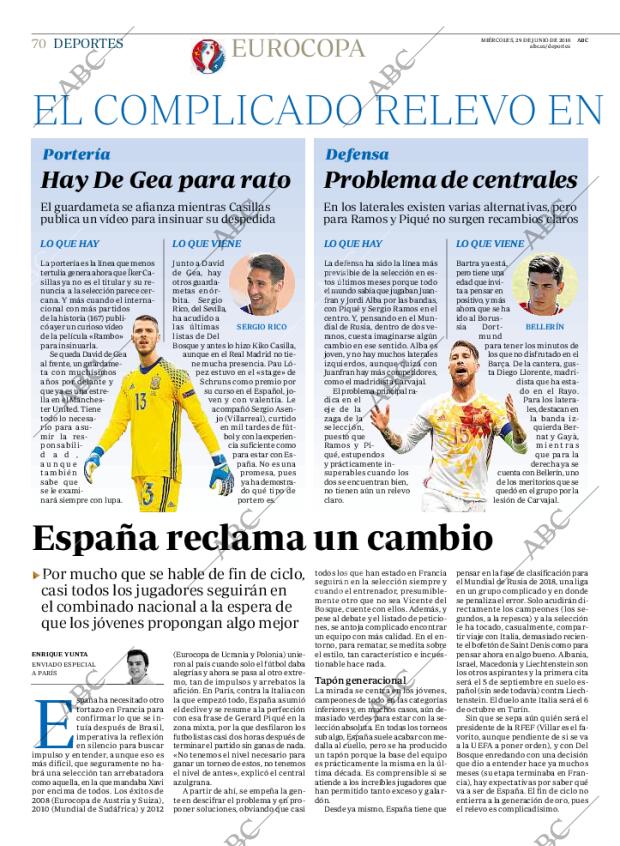 ABC CORDOBA 29-06-2016 página 70