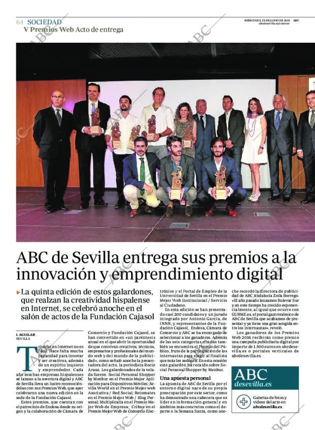 ABC SEVILLA 29-06-2016 página 64