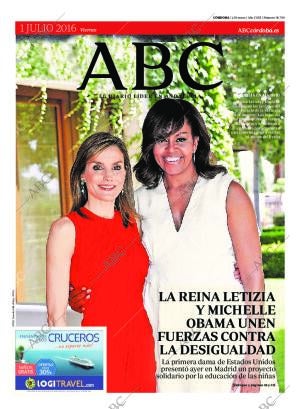 ABC CORDOBA 01-07-2016 página 1