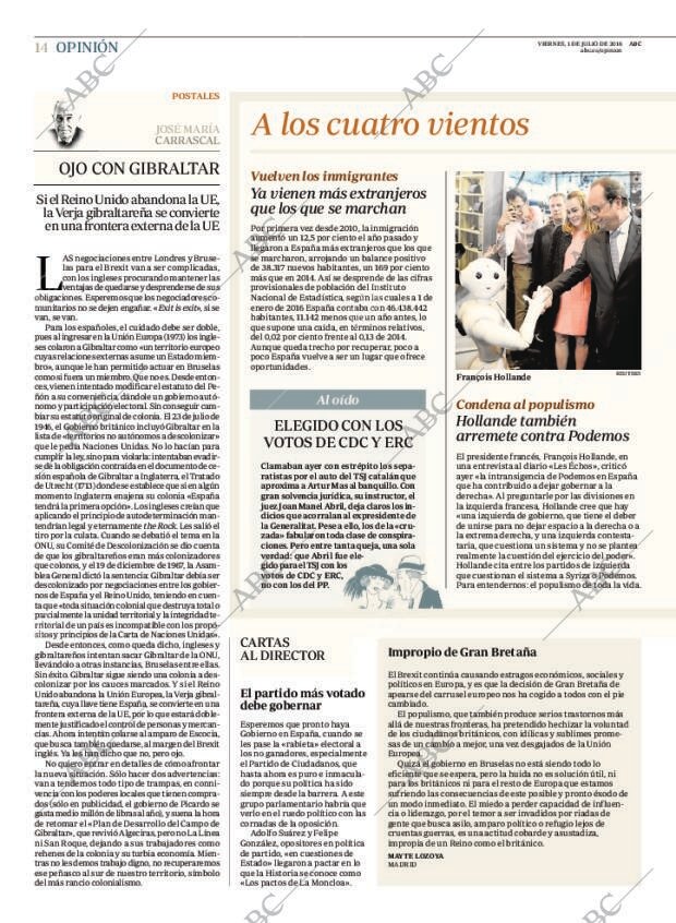 ABC MADRID 01-07-2016 página 14
