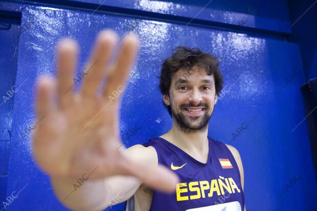 Entrevista con el jugador de baloncesto de la Seleccion española y del Real...