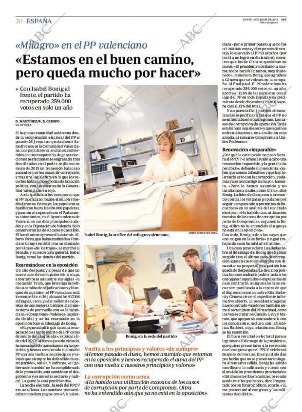 ABC MADRID 04-07-2016 página 20