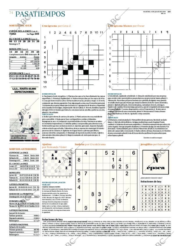 ABC CORDOBA 05-07-2016 página 74