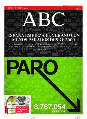 ABC MADRID 05-07-2016 página 1