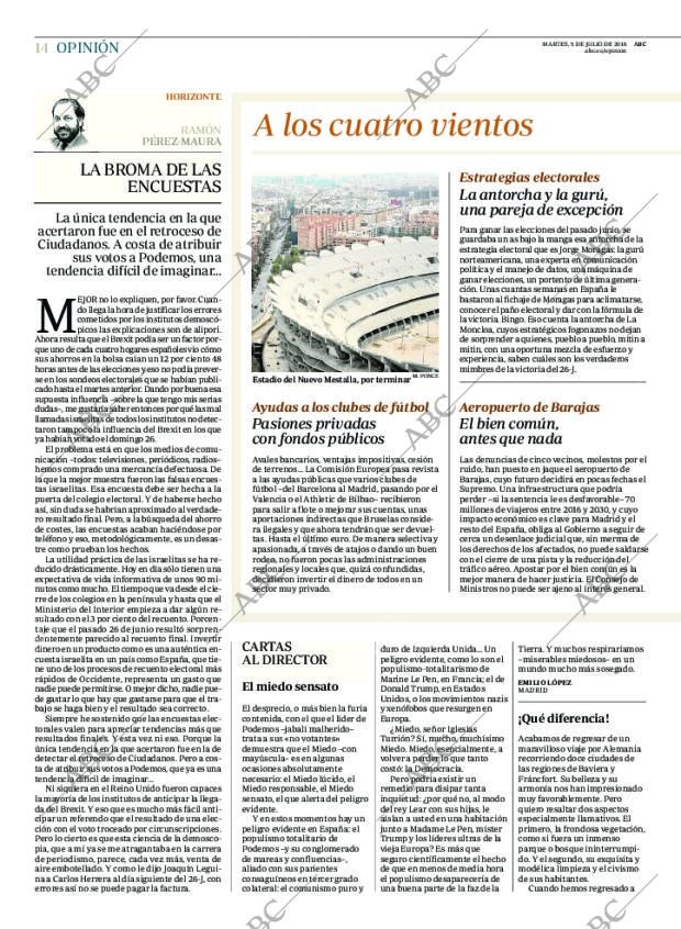 ABC MADRID 05-07-2016 página 14