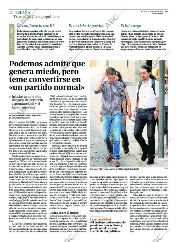 ABC MADRID 05-07-2016 página 22