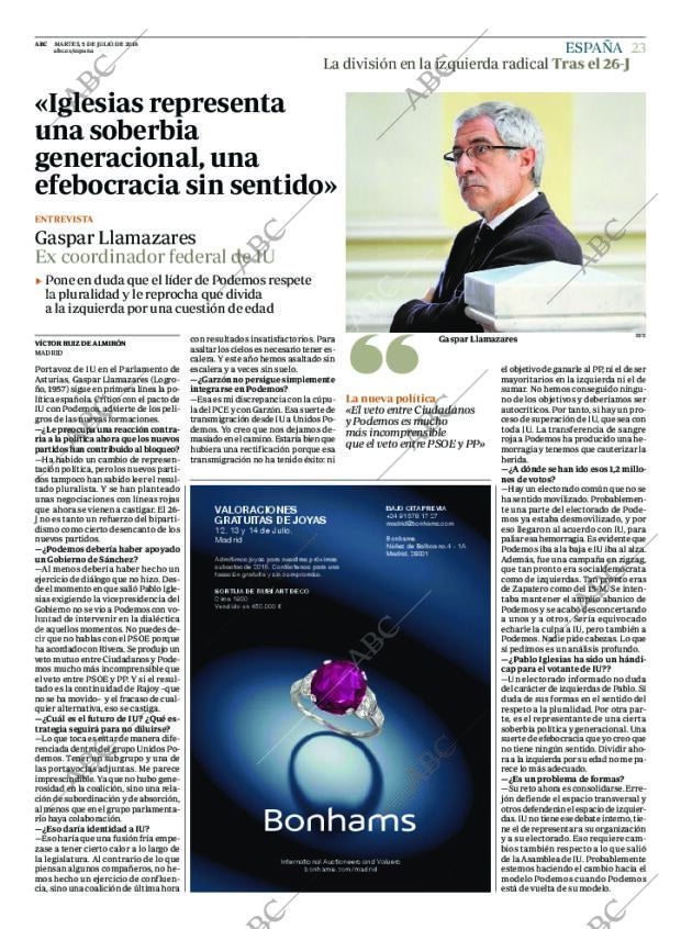 ABC MADRID 05-07-2016 página 23