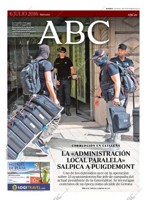 ABC MADRID 06-07-2016 página 1