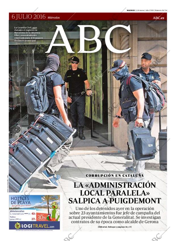 ABC MADRID 06-07-2016 página 1