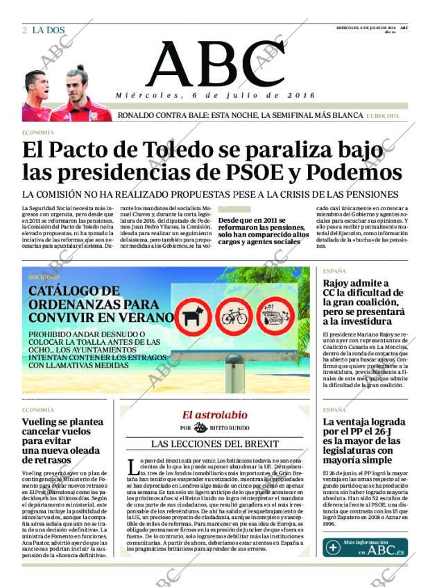 ABC MADRID 06-07-2016 página 2